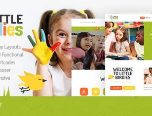 Little Birdies v1.2.1 – 多用途儿童WordPress主题