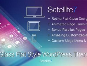 Satellite7 v3.0.5 – 视网膜多用途WordPress主题