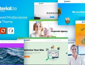 Materialise v1.2-材料设计多用途WordPress主题