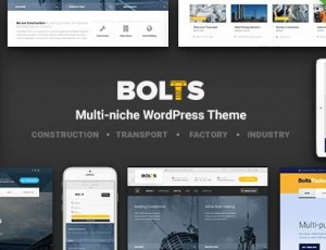 bolts v1.7.1 – 建设，运输和类似业务WordPress主题