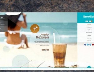 BeachClub v1.19 – 全屏的WordPress主题