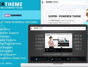 super v1.5.2 – 多用途WordPress主题
