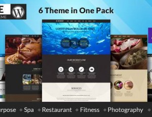 Core One v2.6 – 多用途单页WordPress主题