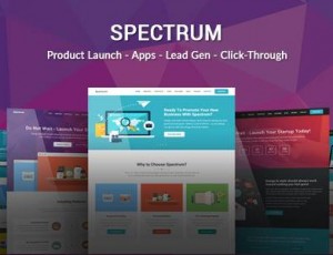 spectrum v1.0.7 – 营销着陆页WordPress主题