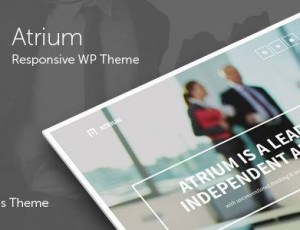 Atrium v​​2.6 – 响应式一页WordPress主题