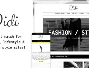 Didi v1.1.9 – 时尚博客WordPress主题