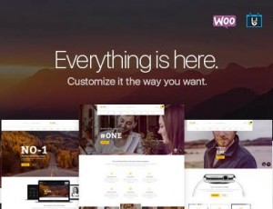 one v1.4 – 商业代理活动WooCommerce主题