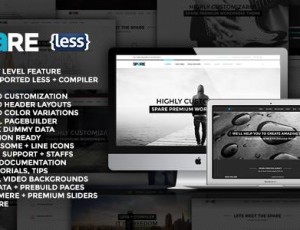 spare v1.7 – 终极多用途小WordPress主题
