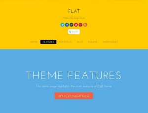 flat v2.6.8 – 现代平面设计WordPress主题