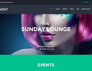 event v1.7.7 – 响应WordPress主题为乐队，夜总会，餐厅，酒吧