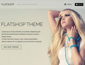 Flatshop v2.0 – Parallax WooCommerce主题