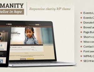 Humanity NGO v1.6 – 慈善NGO WordPress主题
