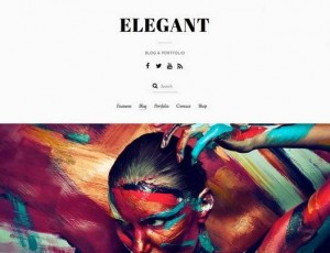 elegant v1.5.2 – 最小博客和投资组合WordPress主题