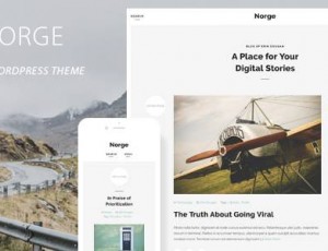 Norge v1.5 – 响应式博客WordPress主题