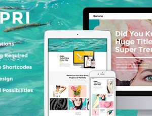 Capri v2.0 – 一个热门的多用途WordPress主题