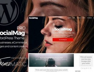 SocialMag Pro v1.0 – WordPress主题