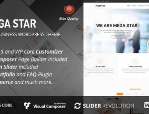 Megastar v1.0.3 – 商业WordPress主题