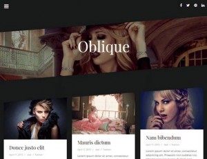 Oblique Pro v2.0.11- 高级砌体WordPress主题