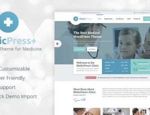 MedicPress v1.7.0 – 医疗WordPress主题