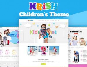 Krish v1.1 – 托儿所，学前班WordPress主题