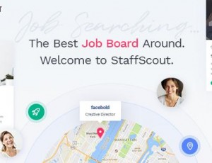 StaffScout v1.0 – 一个强大的工作板WordPress主题