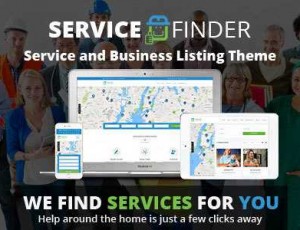 Service Finder v3.5-供应商和企业列表主题