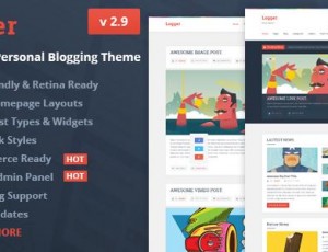 LOGGER V2.9 – 杂志/个人博客WordPress主题