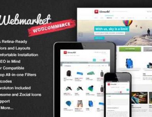 Webmarket v2.5.3 – 高级在线商店WP主题