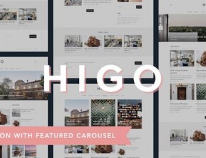 Higo v1.2.1 – 一个响应WordPress博客主题