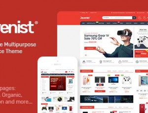 Javenist v1.2.2 – 多用途电子商务WordPress主题