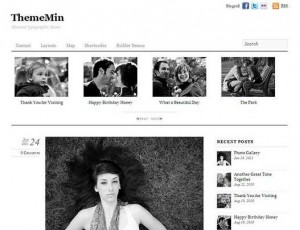 ThemeMin v2.3.7 – 最小，轻量级，版式WordPress题