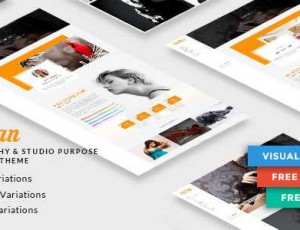 Martian 1.0.0 – 摄影和工作室目WordPress主题