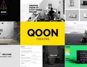 QOON v1.0.8 – 创意投资组合和机构WordPress主题