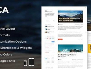 Orca v1.9.1 – 响应式WordPress博客主题