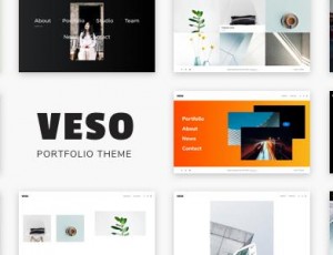 Veso v1.0.3 – 多用途的投资组合WordPress主题