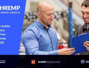 Schremp 2.6 – 汽车服务WordPress模板