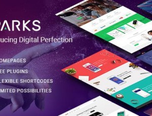 Sparks v1.1.2 – App创作者，创业公司的现代主题