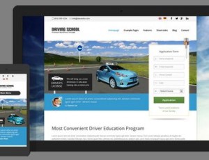 Driving School v1.23 – 小企业WordPress主题