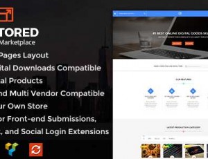 restored v1.2 – MarketPlace WordPress主题