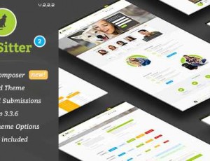 Pet Sitter v2.3.2 – 工作板响应WordPress主题