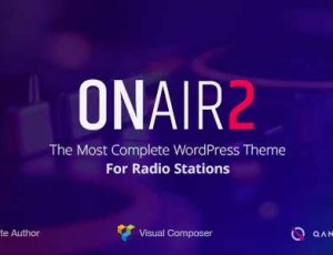 Onair2 v3.9.9.4 – 电台的WordPress主题