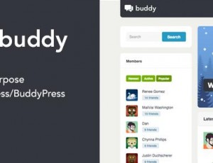 Buddy v2.21.2 – 多用途WordPress / BuddyPress主题