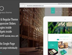 Accio v1.4.2 – 响应机构WordPress主题