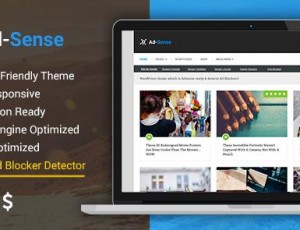 Ad-Sense v1.2.5 – 高级WordPress博客主题