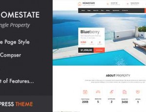 HOME STATE v1.4 – 单一物业房地产WordPress主题