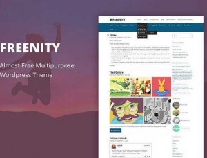 Freenity v1.5 – WordPress主题