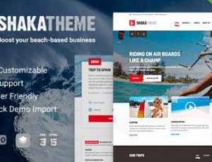 Shaka v1.11.0 – 海滩商务WordPress主题