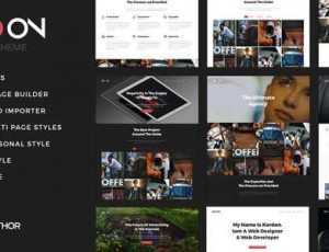 Cordon v1.1.2- 响应一页和多页组合主题