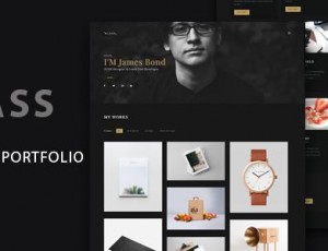 klass v1.0 – 黑暗最小组合WordPress主题