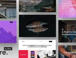 sartre v1.1.30 – 适用于广告素材响应式多用途主题
